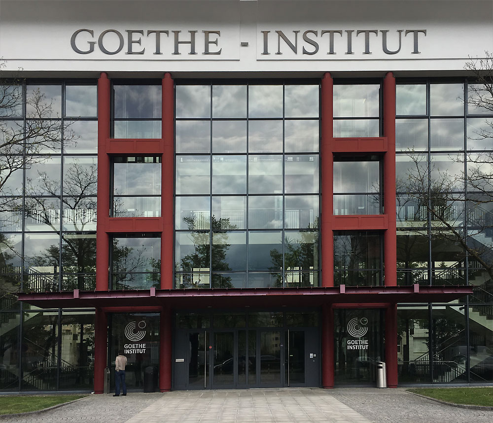 Beim Goethe Institut Seniorennet Sud