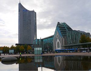 Der Augustusplatz in Leipzig