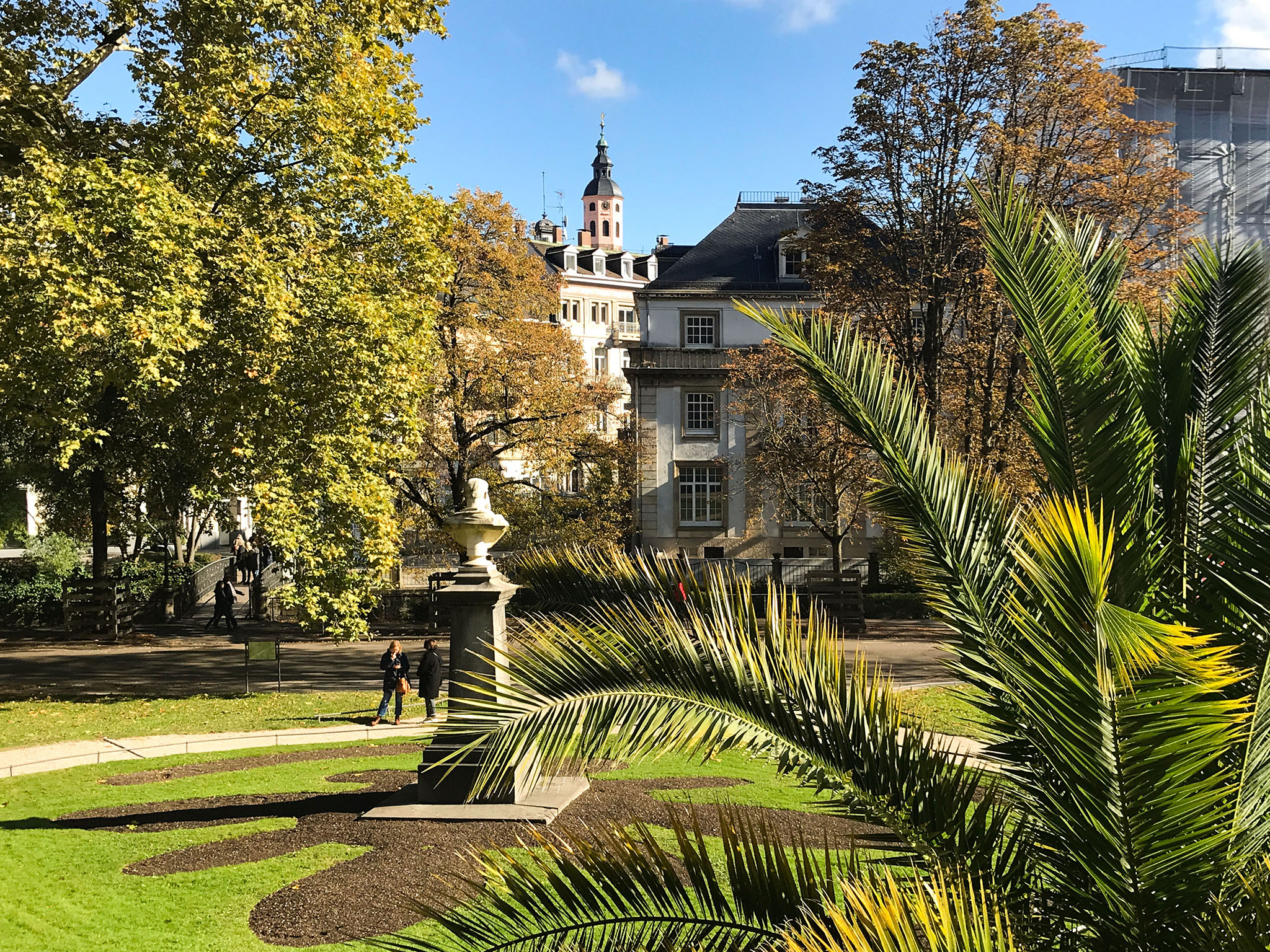 Baden-Baden Blick zur Altstadt