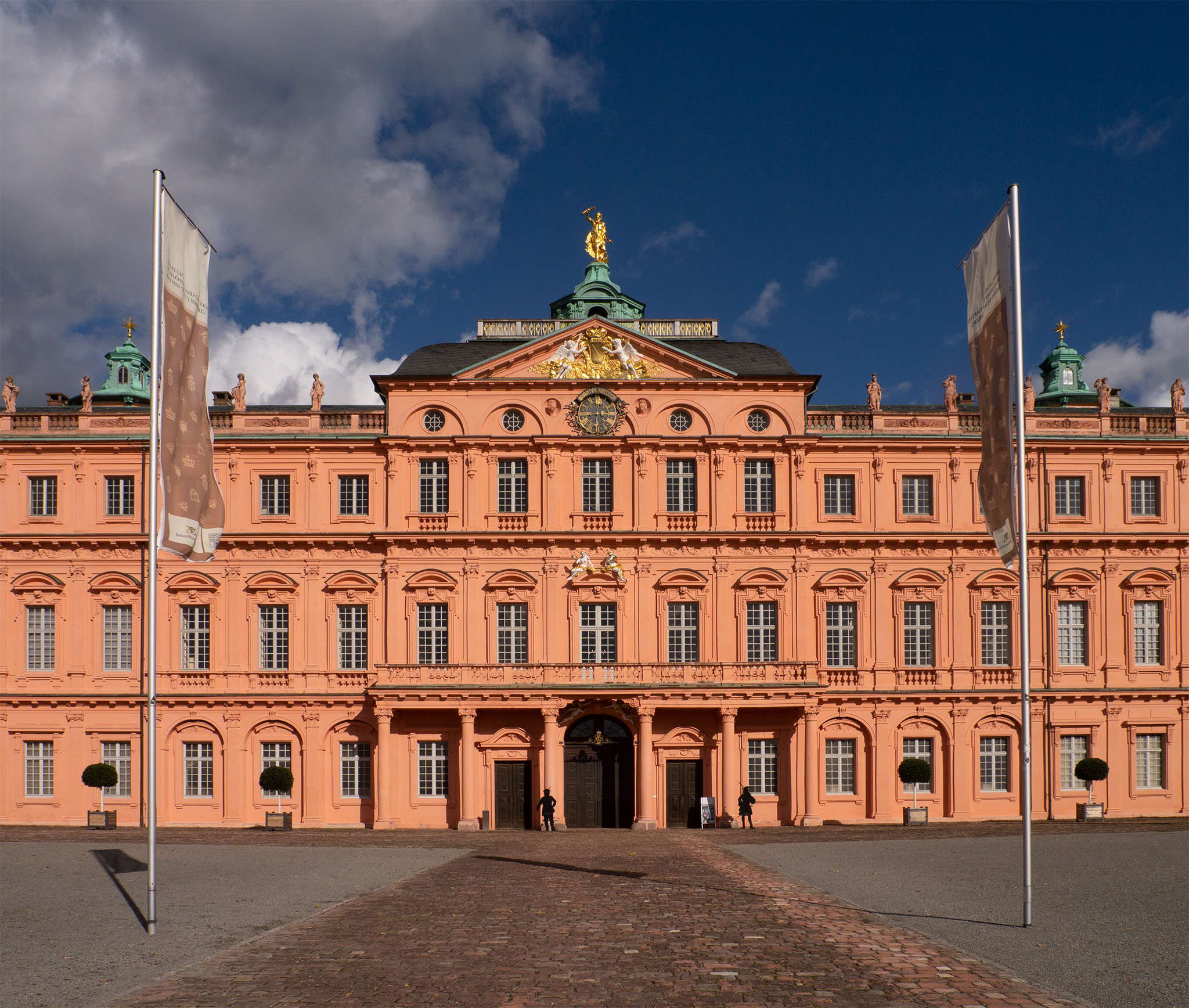 Das Residenzschloss in Rastatt